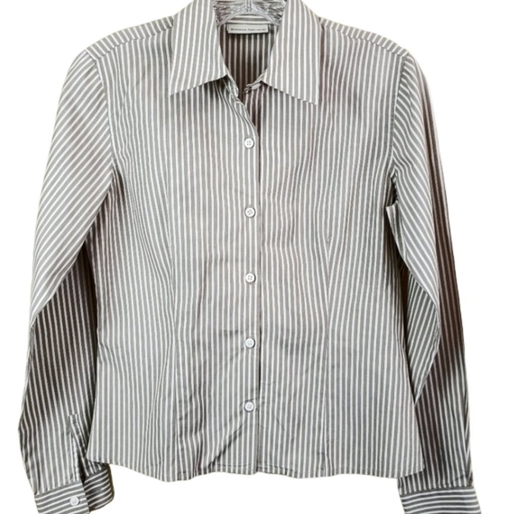 Banana Republic Button Up Striped Shirt